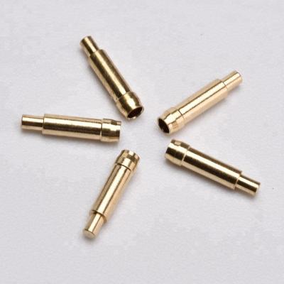 China Male Pogo Connectors Supply Mechanical Hollow Brass Pogo Pin for sale