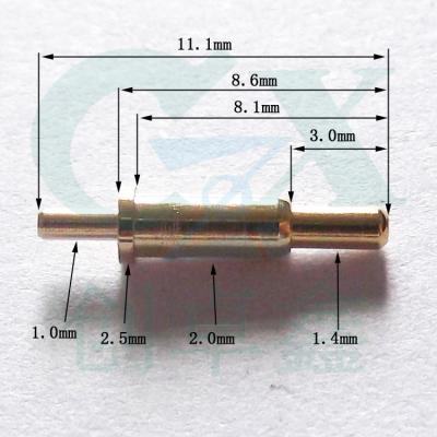 China PCB male 1.5*15.5mm spring loaded probe pin pogo pin connector for mobile phone for sale