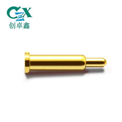 China PCB smt contact pin gold plated brass spring loaded pogo pin connector for sale