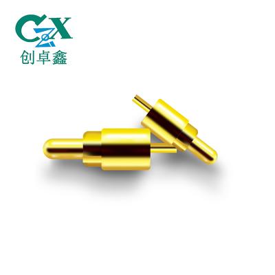 China Male PCB 20A Gold Plating Heavy Current High Current Brass Pin for sale