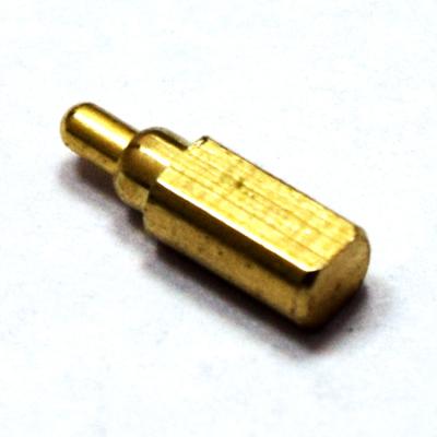 China PCB good quality gold plated computer pins female and male thin charing smt electrode earbuds e2 75 drill pogo pin for sale