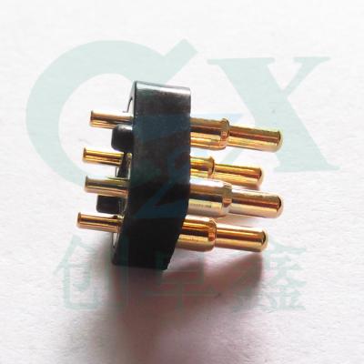 China 4pin pcb male connector high current smt pogo pin connector for sale