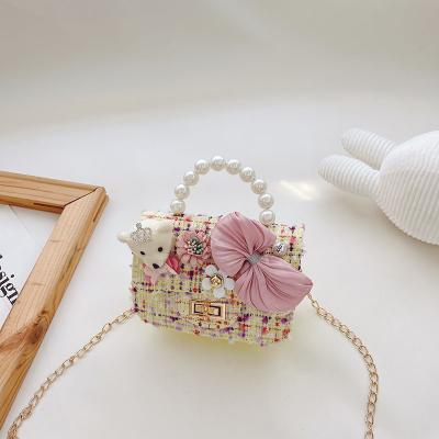 China 2022 New Daily Life Packing Cross - Body Bags for Princess Purse Cute Kids Mini Handbag Babies for sale