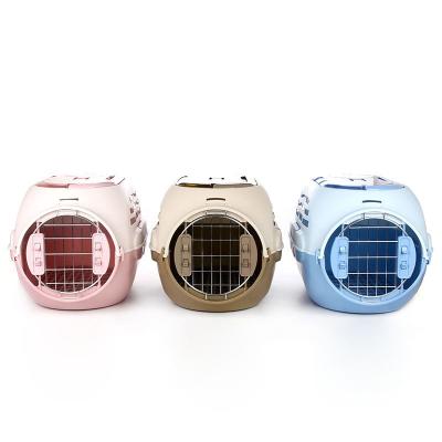 China Travel Pet Cat Nest Cat Nest Partially Enclosed Bed Space Capsule Cat Handheld Cage for sale