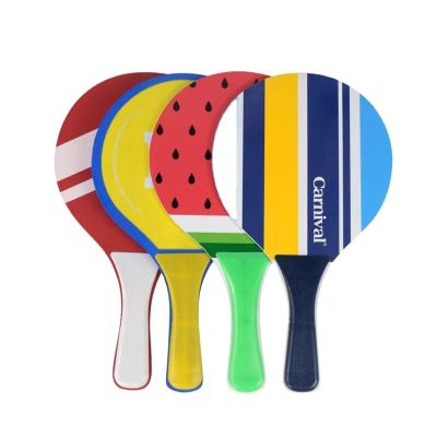 China Durable Custom Outdoor Colorful Beach Racket Beach Tennis Racket for sale