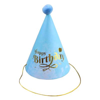 China Eco-friendly Custom Design Printing Paper Hats Birthday Party Decorations Hats Gifts Supplies DIY Paper Hats for sale