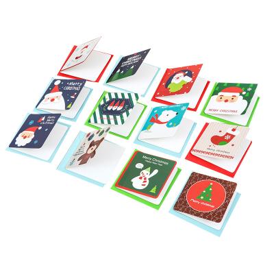 China China Christmas Card One Set Thanksgiving Birthday Gift Paper Christmas Cards for sale