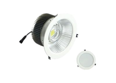 China High Power LED Recessed Downlights Fins Aluminum Cooling For Indoor Hall / Conference Room for sale