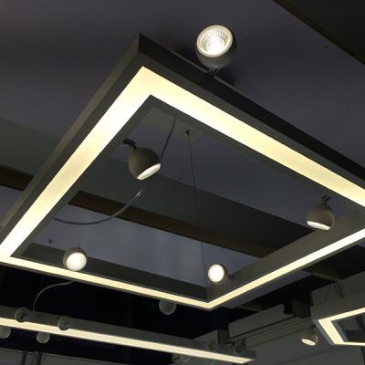 China Durable Linkable Aluminium Led Linear Trunking Light System 20w 40w 60w 80w for sale