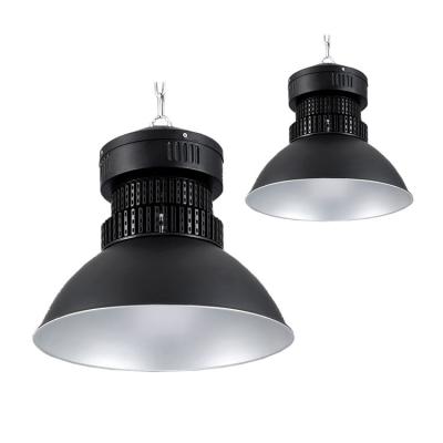 Cina Magazzino di alluminio della baia LED di SMD alto che accende 50w 100w 150w 200w nel nero in vendita