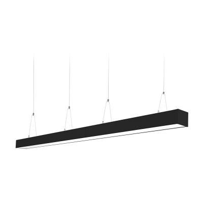 China ETL CETL DLC UGR 19 130LM Linkable LED Linear Light Bar Fixture 4ft 8ft Up Down Dimmable for sale