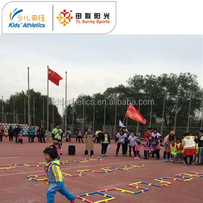 China Indoor Plastic Kids Athletics Equipment For Kindergarten Kids Training for sale