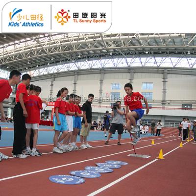 China Pole Vault 2m Kids Post Vaults With Round Number Mats for sale