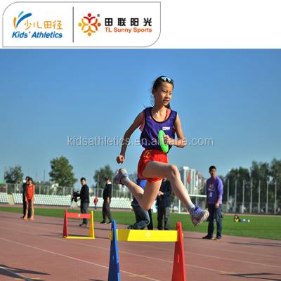 China Mini Kids Athletics Adjustable Foam Obstacles For Kids Athletics Training for sale