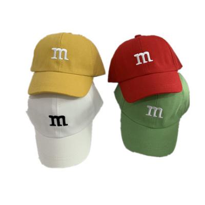 China JOINT Korean men's and women's baby children's alphabet embroidery baseball hats hats sunscreen sun hats for sale