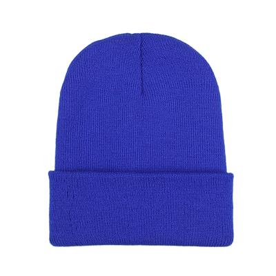 China COMMON Korean Style Knitted Cotton Hat Solid Color Casual Sports Couples Hat for sale