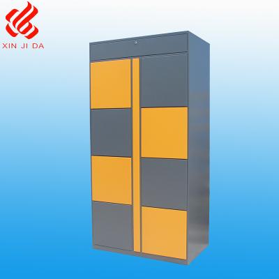 China BARCODE Factory Direct Sale 8 Door Parcel Delivery Smart Logistic Locker for sale