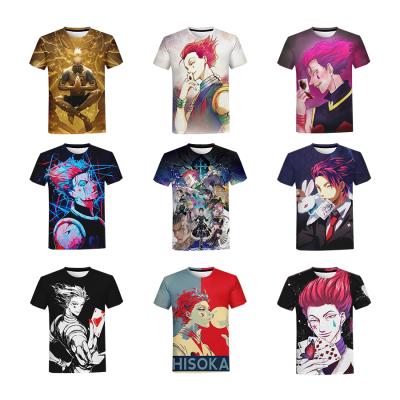 China QUICK DRY Aikooki Summer New Arrivals Men/Women/Kids Hisoka 3D T-shirts Fashion To Popular Tees Hisoka T-shirts Casual Tops for sale