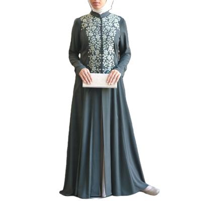 China India Kaftan Abaya Anti-Static Women Dress Plus Size Robe Muslim Islamic Clothing Long Dress Muslim Dresses for sale