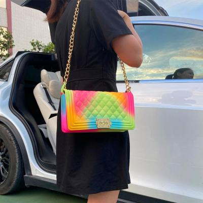 China Colorful Handbags Freeze Bag Women's Handbags 2021 New Women Purses for sale