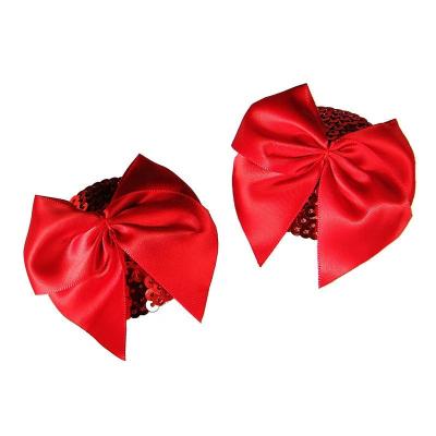 China Sexy Dance/Dress Dress Sexy Prom Halloween Nipple Cover Bow-knot Sequins Nipple Covers for sale