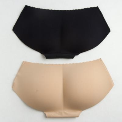 China Antibacterial Low Waist Butt Lift Up Panties Butt Enhancer Hip Up Seamless Panties For Women for sale