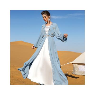 China Online Muslim Eid Dresses Ethnic Clothing Manufacturers Custom Abaya Wholesale Muslim Abaya for sale