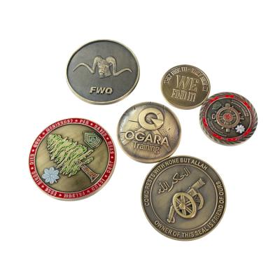 China China Imitation Coin Manufacturers Custom Challenge Tops Military Challenge Coins for sale