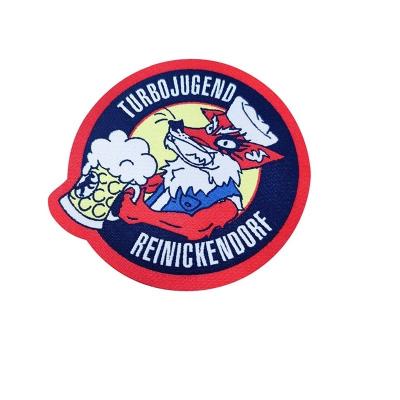 China Cheap viable sew on custom woven patches sticker embroidered badge patches for sale