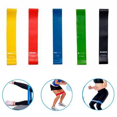 China Gym Fitness Workout Bands Fitness Elastic Resistance Bands Yoga Sport Home Training Resistance Bands Stretching Pilates Workout Gym Equipment for sale