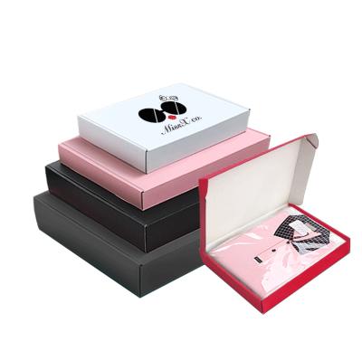 China Recycled Paper Box Custom Pink Black And White Color Custom Paper Folding Box Materials Airplane Rectangular Cute Extra Hard Stain for sale