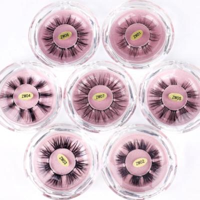 China Super Flexible Wholesale 3d Mink Lashes Magnetic Segmented Lashes With Magnetic Liquid Magnetic Lashes Segmented for sale