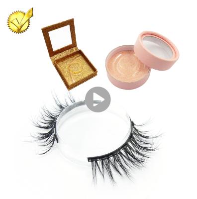 China 2021 New Styles Good Quality 3D Magnets Super Flexible Powerful Eye Lashes Silk False Magnetic Eyelashes for sale