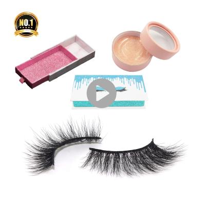 China Super Flexible 5D Mink Eyelashes With Custom Lash Boxes Supplies Lasheswholesale Seller for sale