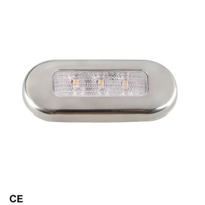 China Oblong LED Courtesy Light, 3 inch x1-1/4 inch LED Courtesy Light Step Light for Marine RV 331203 for sale