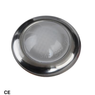 China 3/4 Inch Mini Round LED Courtesy Light LED Courtesy Light Step Light For Marine RV 360001 for sale