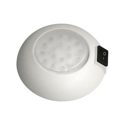 China 4 Inch LED Surface Mount Light Interior Exterior LED Dome Light with Switch for Boat 441018 for sale