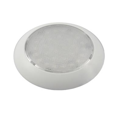 China 5-1/2 Inch Plastic Dome Light Low Profile Marine Ceiling Light White & 458030W for sale