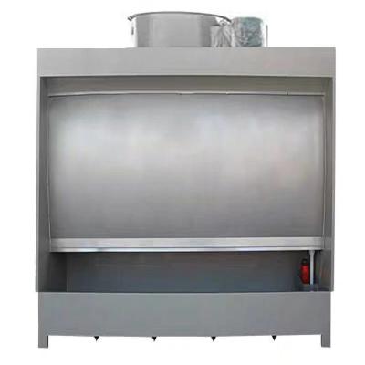 China Water curtain spray booth, Water Curtain Spray Cabinet made of Full Stainless Steel for Furniture And Equipment Surface for sale