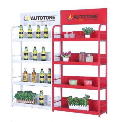 China AUTOTONE Multifuctional Display Rack Shelf , Auto Car Paint Display Shelf, Exhibition Shelf for Gas Station for sale