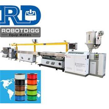 China Filament Single Screw 3D Printing Filament Production Line for sale