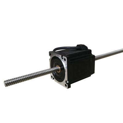 China 86MM Linear Actuator Lead Screw NEMA 34 Stepper Motor 34HS2403-250T144 for sale