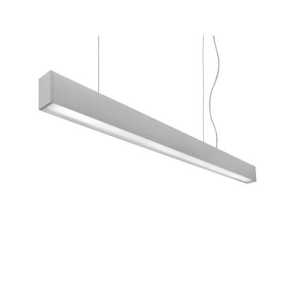 China KN38 Decorative Linear Illumination Pendant UP Side Light 5090 Radiator Channel Lifting Down Double Extrusion Led Strip Aluminum Profile for sale