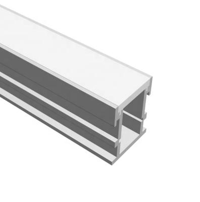 China PCB Width Within 12.3mm Recessed Linear Decking Wall Floor Lighting Inground Led Aluminum Profile K50 for sale