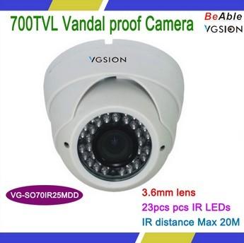 China Effio-e 700 TVL Vandal proof Dome Camera for sale