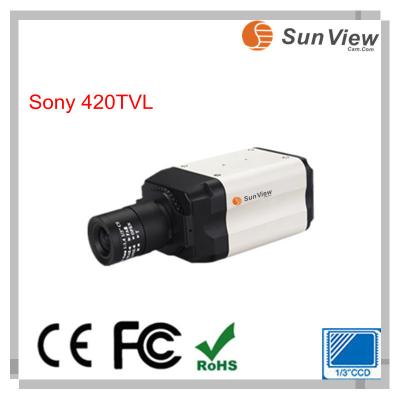 China SunView Sony CCD 420TVL CCTV Box Camera, analog camera(SV-XO421W) for sale