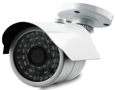 China câmera fixa CMOS da bala do CCTV da lente de 3.6MM com o automóvel que segue o equilíbrio branco à venda