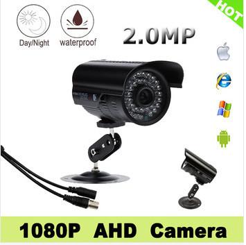 China Waterproof Bullet AHD CCTV IP Security Camera 36pcs Led 2.0MP 4mm Lens for sale