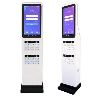 China Multi Slots OEM Standard Battery 24 5000 mAh Rental Machine Phone Portable Power Bank Central Charging Stations for sale