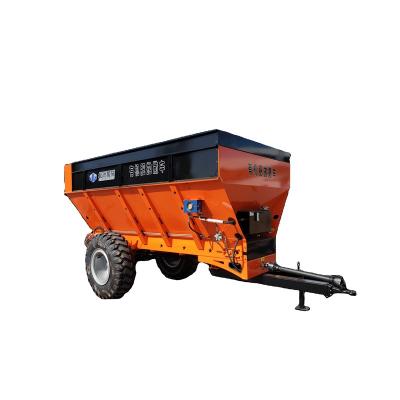 China High Efficiency 120-150hp Tractor Trailed BEIYUAN Livestock Organic Fertilizer Garbage Dry Compost Fertilizer Garbage Twin Disc Spreader for sale